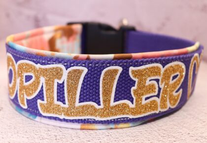 Halsband Halvstryp 2,5cm - med knäppe